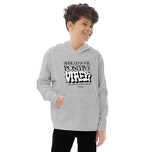 Load image into Gallery viewer, LBK Vibes Collection: Youth Hoodie w/ White Type