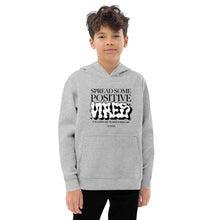 Load image into Gallery viewer, LBK Vibes Collection: Youth Hoodie w/ White Type