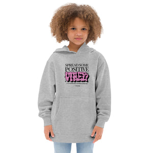 LBK Vibes Collection: Youth Hoodie w/ Pink Type