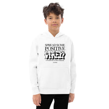 Load image into Gallery viewer, LBK Vibes Collection: Youth Hoodie w/ White Type