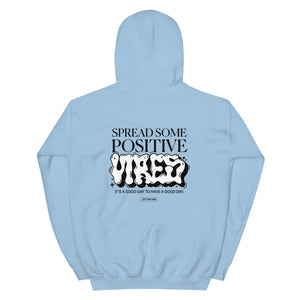 LBK Vibes Collection: Adult Unisex Hoodie w/ White Type