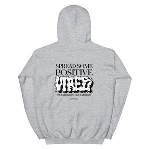 LBK Vibes Collection: Adult Unisex Hoodie w/ White Type