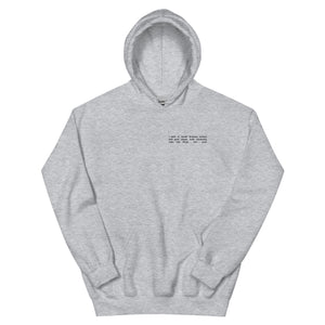 LBK Vibes Collection: Adult Unisex Hoodie w/ White Type